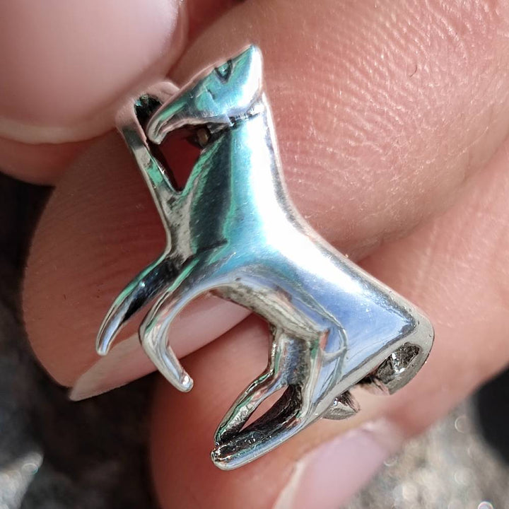 Anello etnico in argento 925 - HORSE