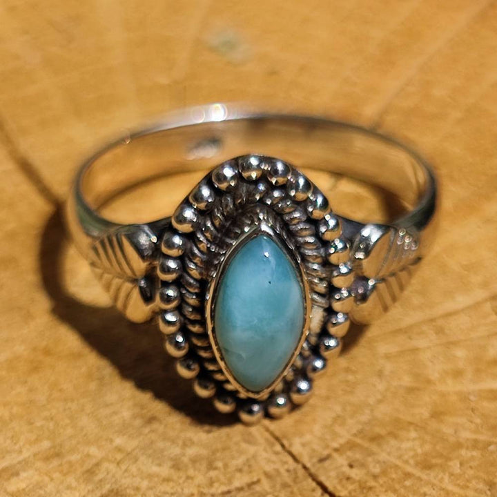 Anello con pietra in argento 925 CHITTASWARUP larimar