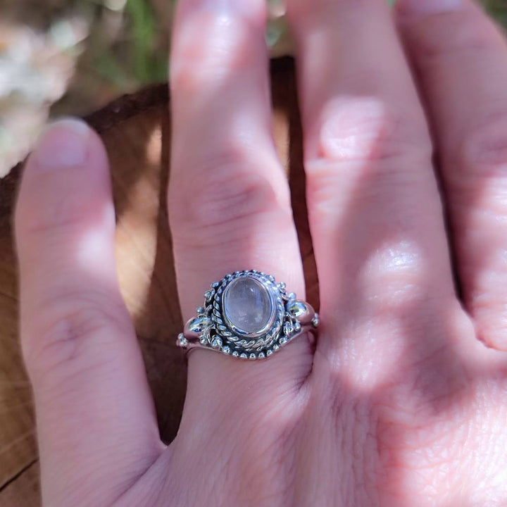 Anello in argento 925 con pietra - ARUNIMA
