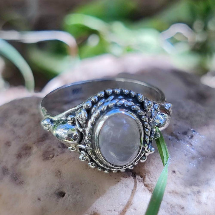 Anello in argento 925 con pietra - ARUNIMA