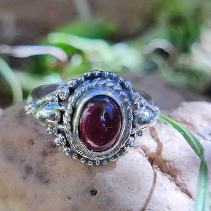 Anello in argento 925 con pietra - ARUNIMA