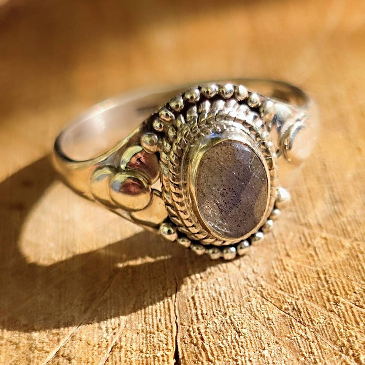 Anello con pietra in argento 925 - BAMBRA