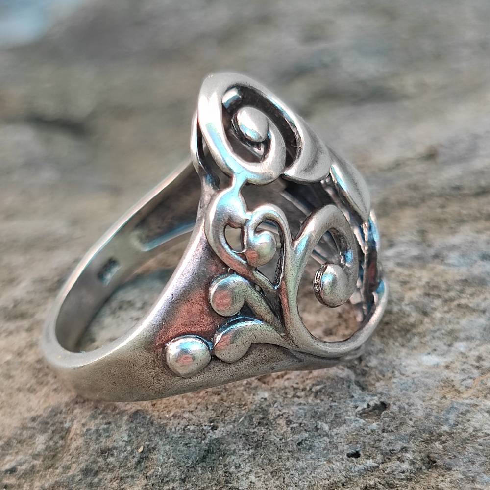 Anello etnico in argento 925 - BAYTU