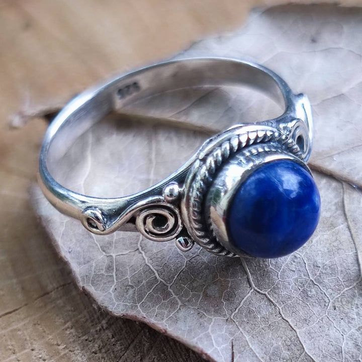 Anello con pietra in argento 925 - DEOGHAR