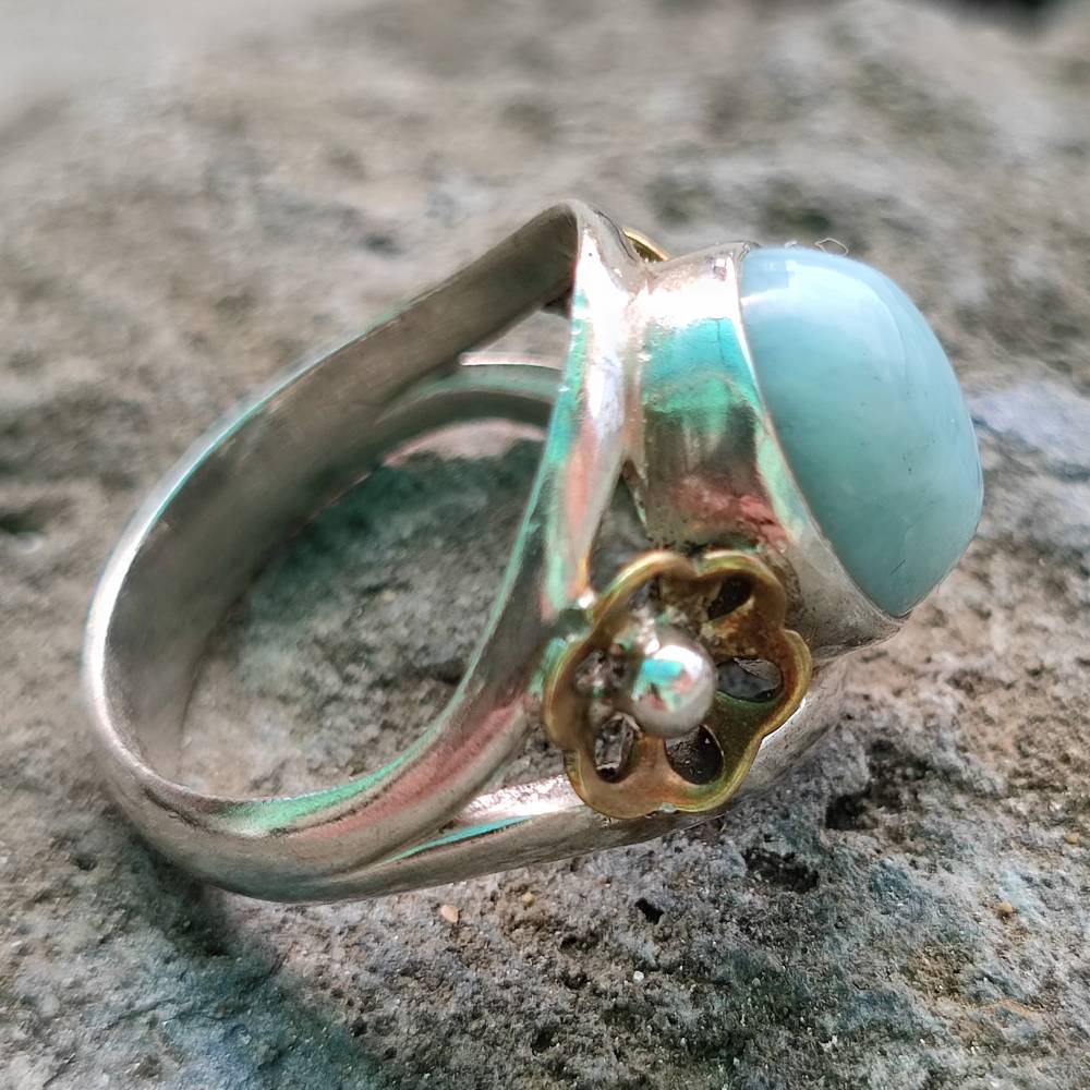 Anello in argento 925 con pietra - KELAWA