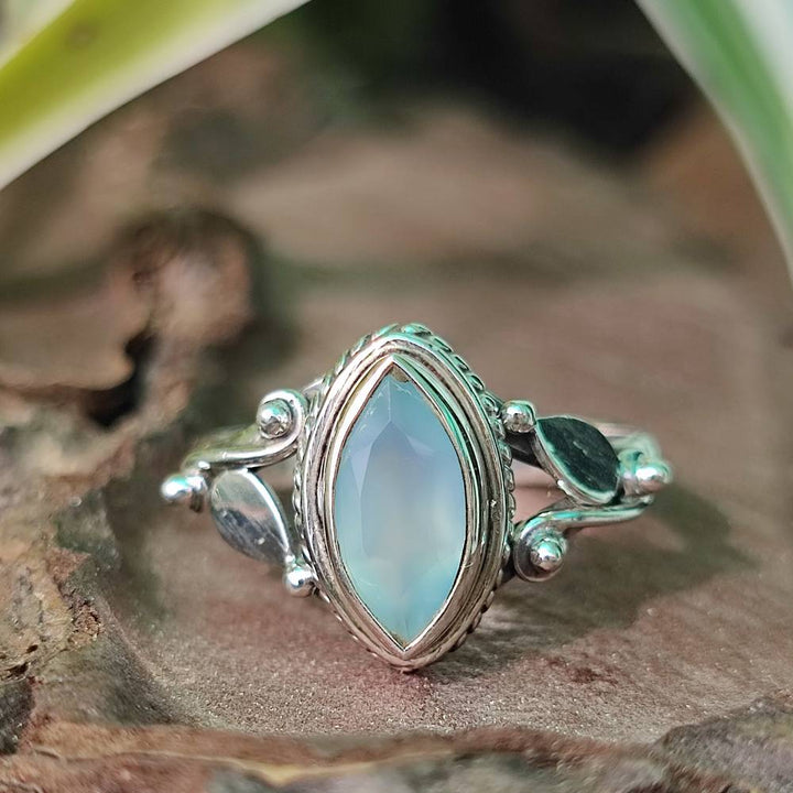 Anello in argento 925 con pietra - KHURA