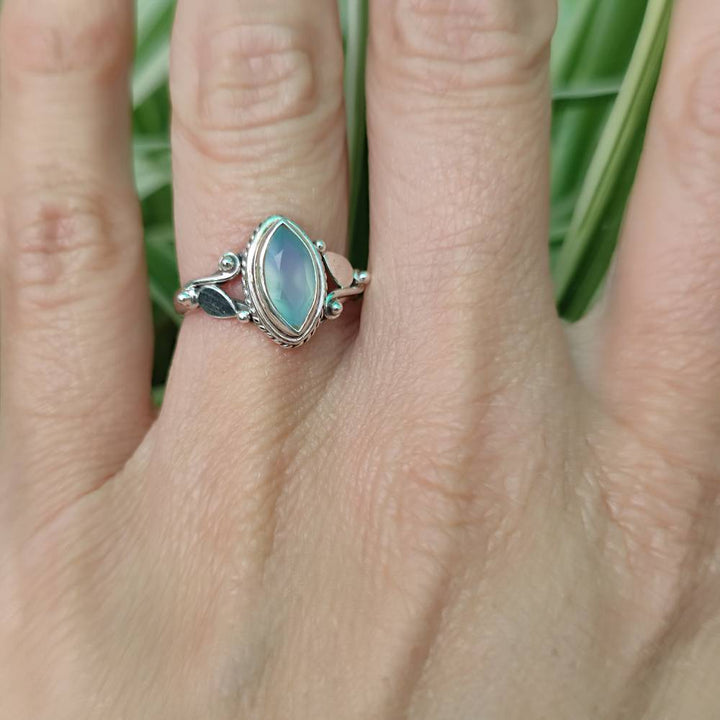 Anello in argento 925 con pietra - KHURA