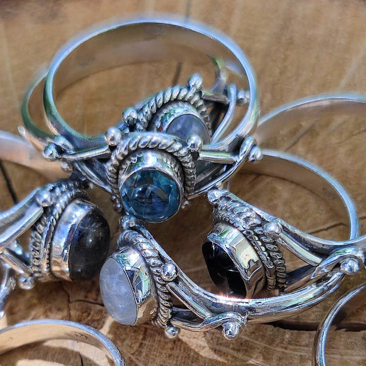 NALIN 925 silver stone ring