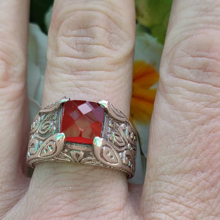 Anello in argento 925 con pietra - NENAVA