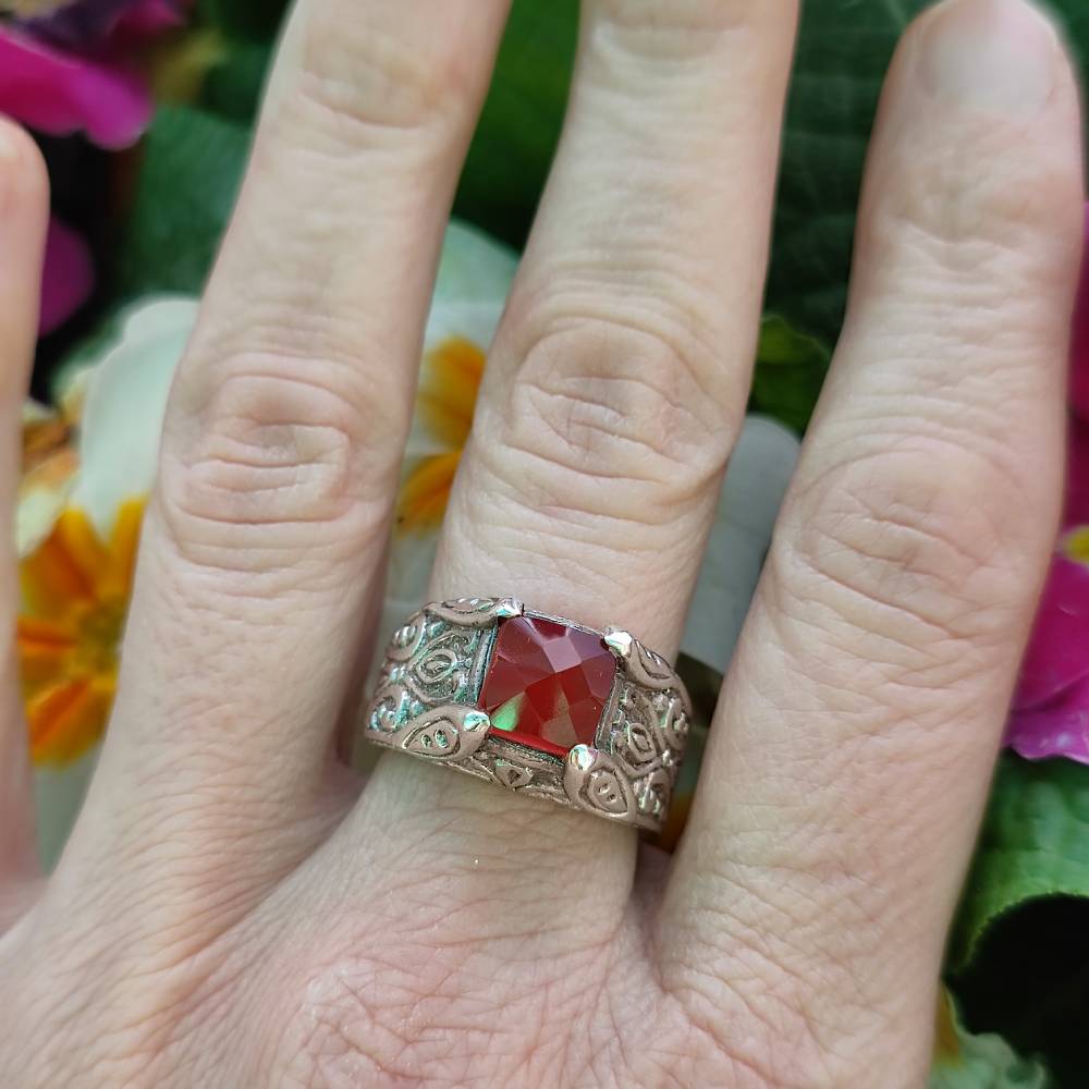 Anello in argento 925 con pietra - NENAVA