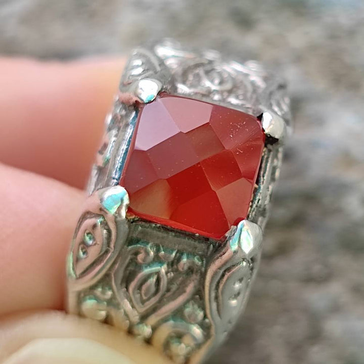 Anello in argento 925 con pietra - NENAVA