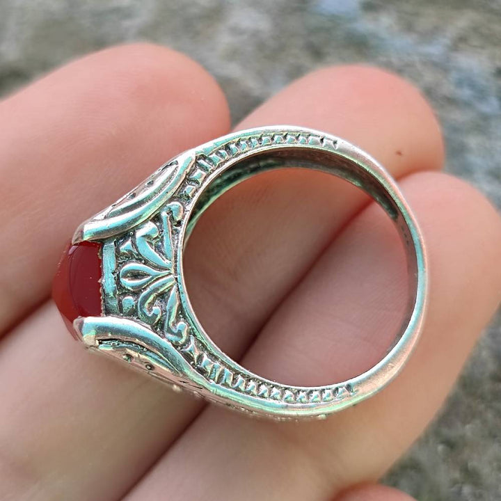 Anello in argento 925 con pietra - NENAVA