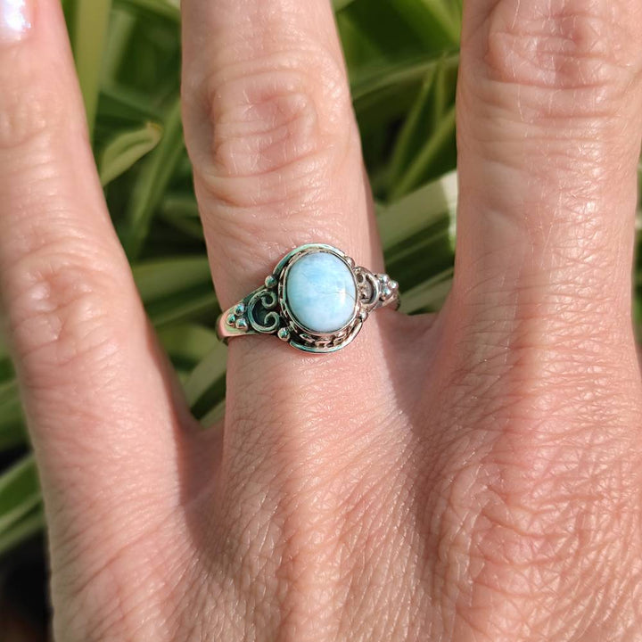 Anello con pietra in argento 925 - NIWARI