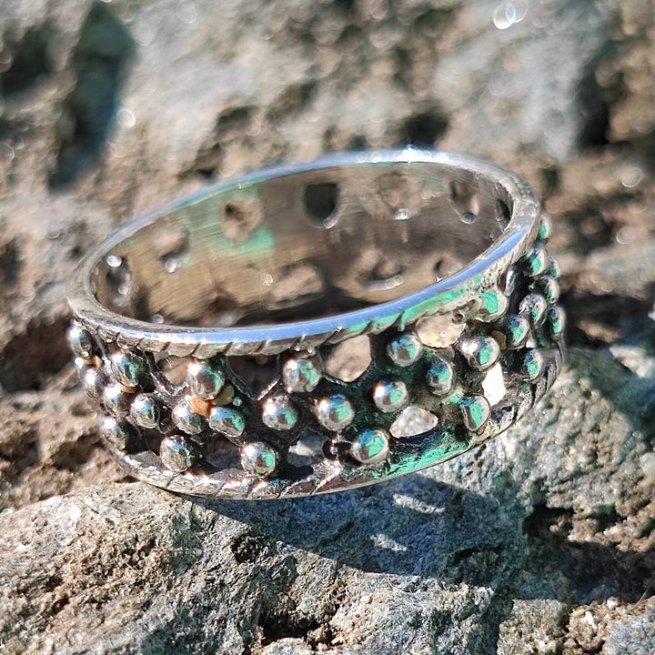 Anello etnico in argento 925 - SARUDA