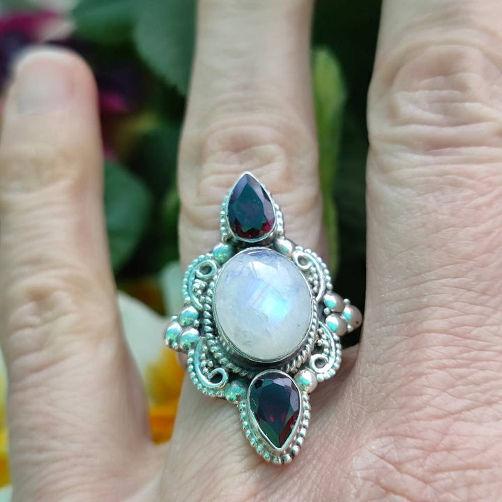 Anello in argento 925 con pietra - SHIMLA