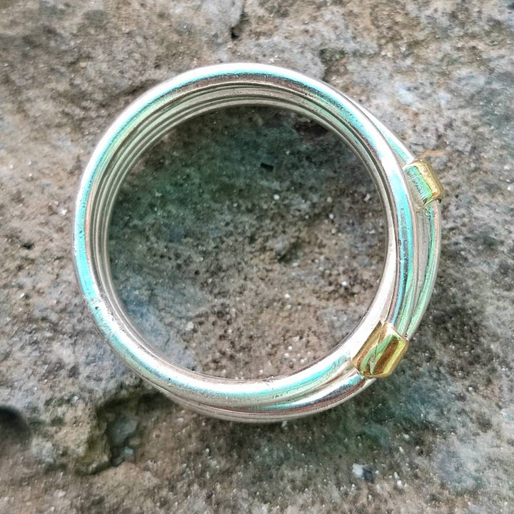 Anello etnico in argento 925 - RAMDEVRA