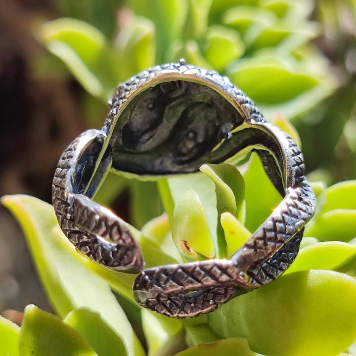 Anello in argento 925 serpenti - JARIMULI