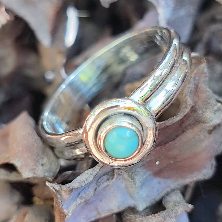 Anello con pietra in argento 925 - WAYANAD