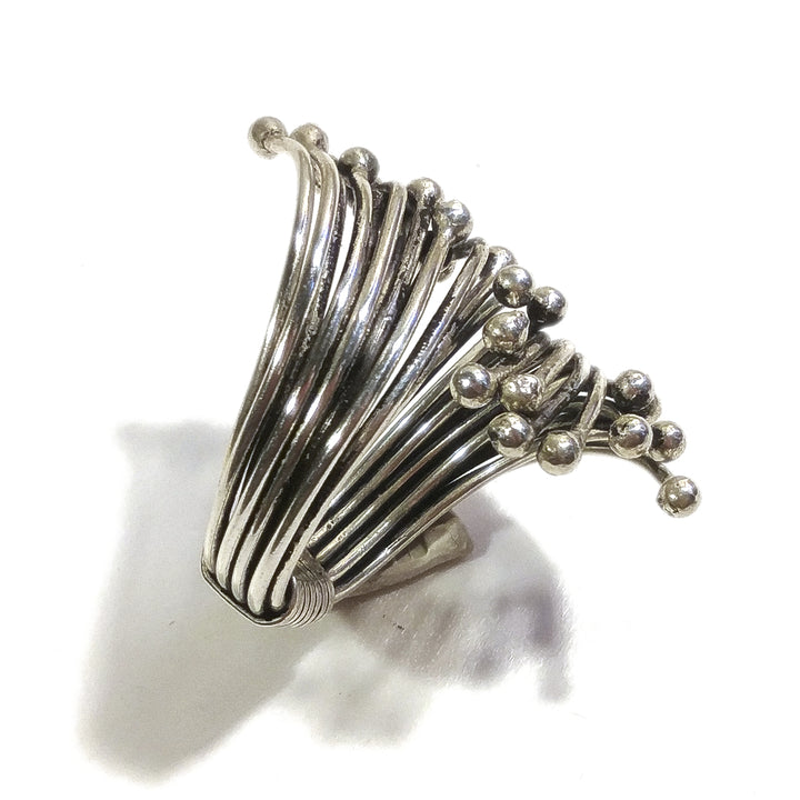ANELLO ETNICO argento 925 artigianale TANTU