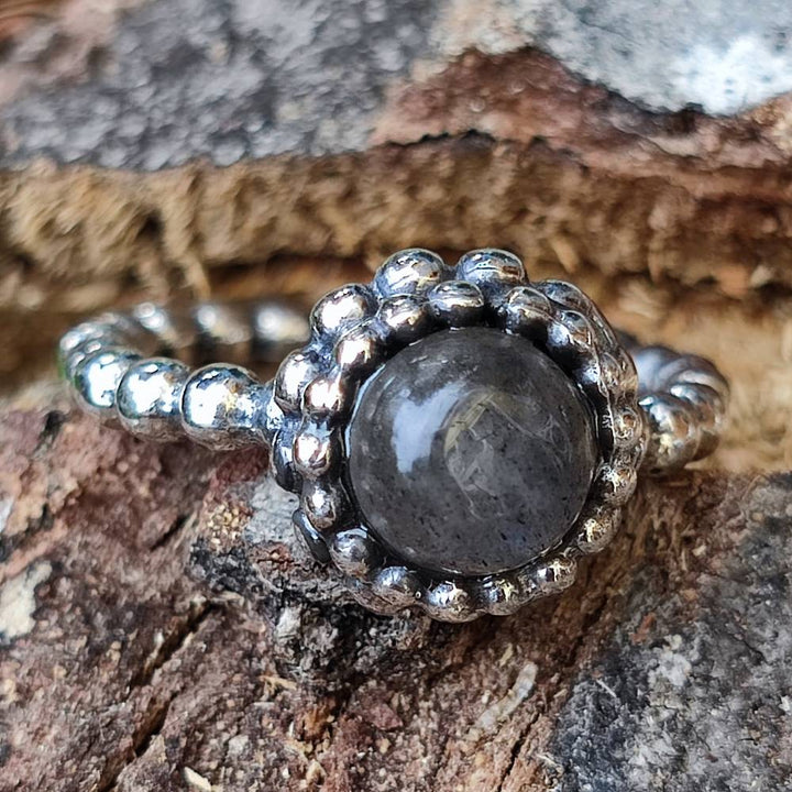 Anello AVANI in argento 925 con pietra | GIOIELLI IN ARGENTO