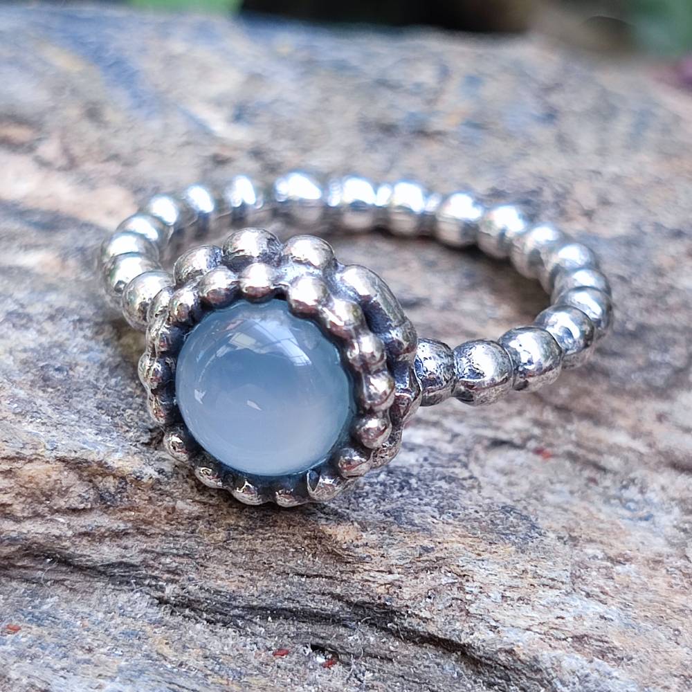 Anello AVANI in argento 925 con pietra | GIOIELLI IN ARGENTO
