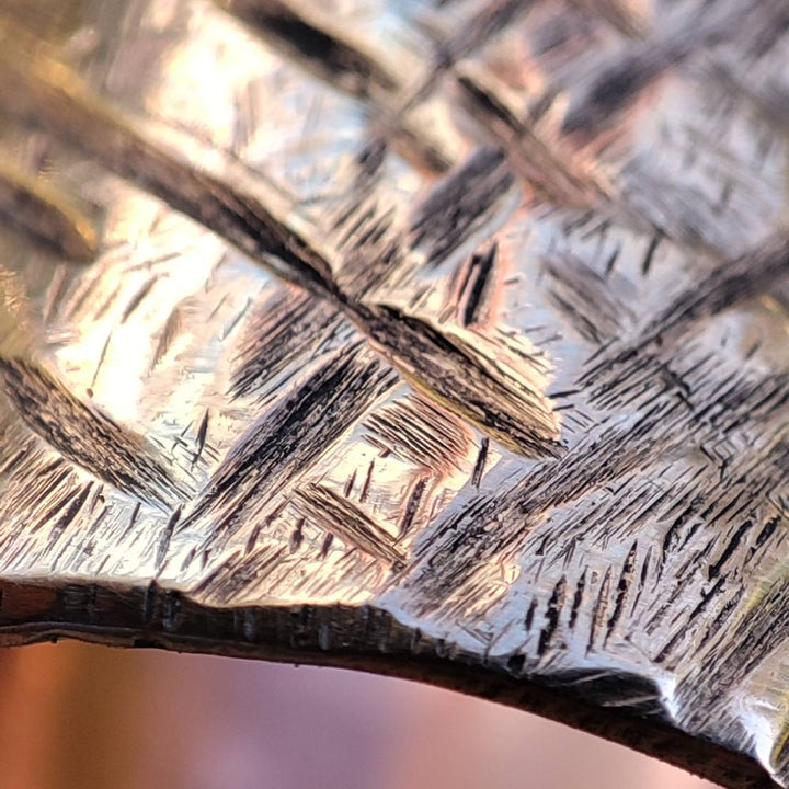 Anello in bronzo con Opale di fuoco messicano