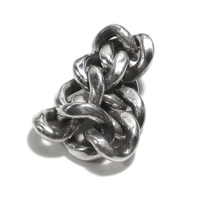 ANELLO CATENA gourmette argento 925
