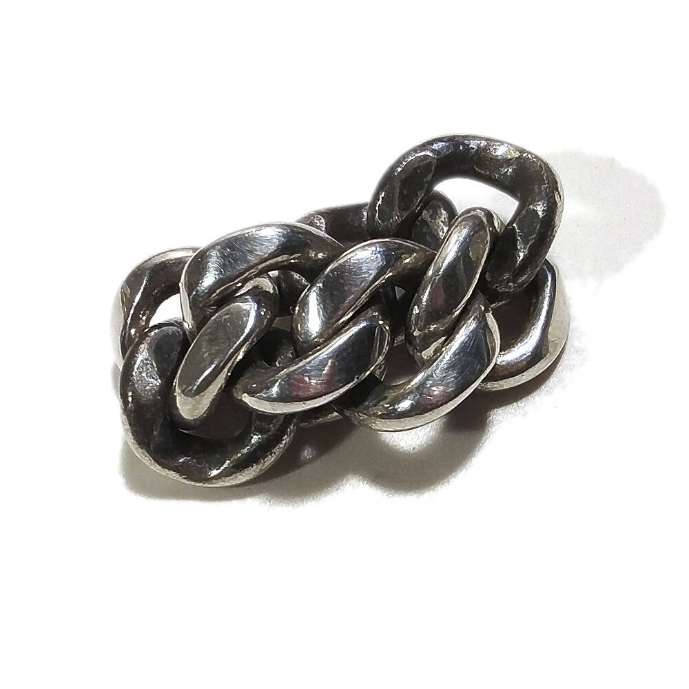 ANELLO a CATENA in argento misura 24