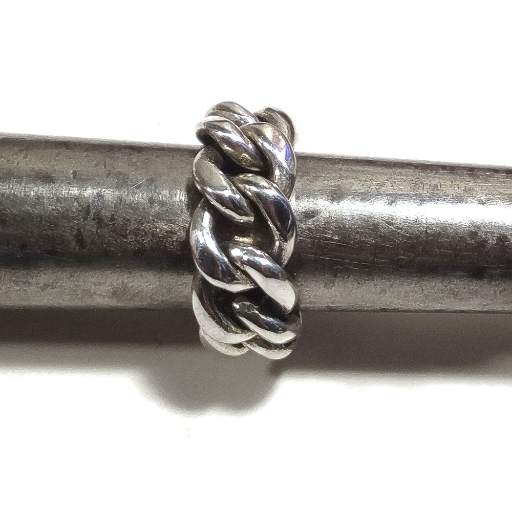 ANELLO CATENA gourmette argento 925