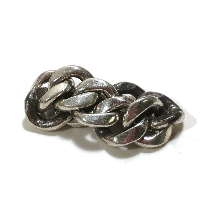 ANELLO CATENA groumette argento uomo/donna misura 23
