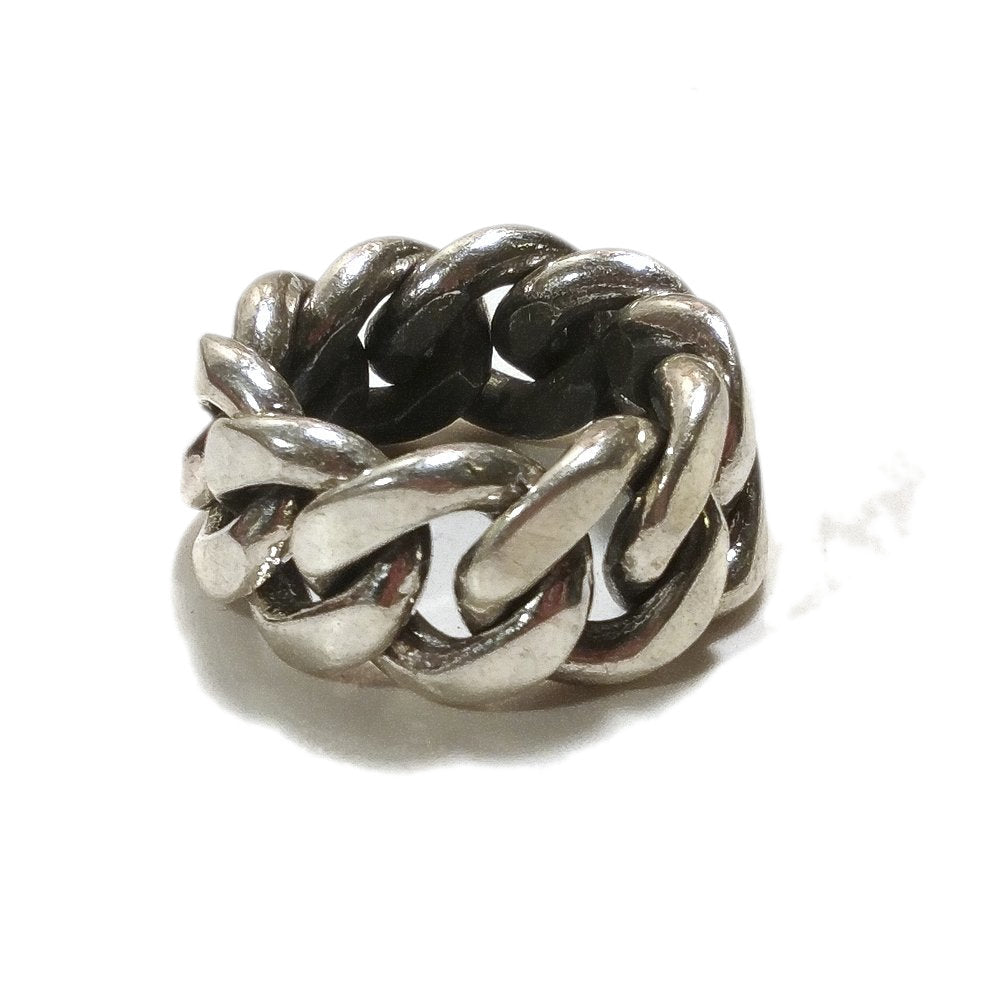ANELLO CATENA groumette argento uomo/donna misura 23