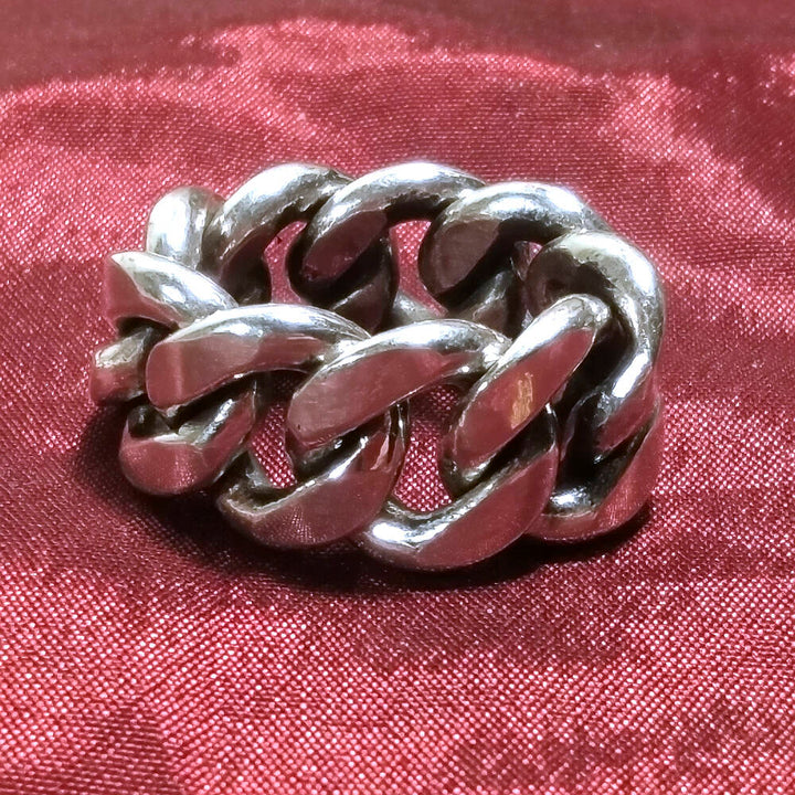 ANELLO a CATENA in argento misura 24