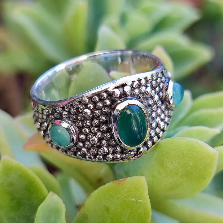 Anello con pietra in argento 925 - SODAMAL