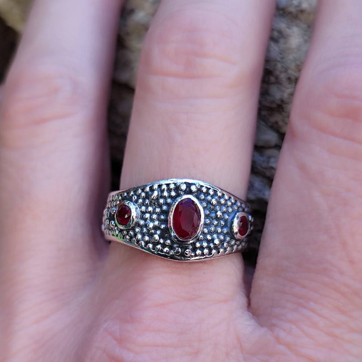 Anello con pietra in argento 925 - SODAMAL