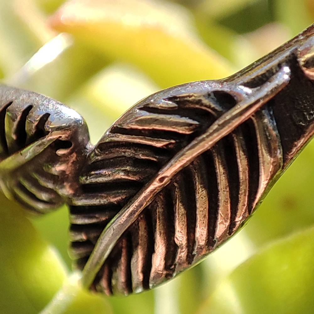 Anello Piuma artigianale in argento 925 - KALIPATRI