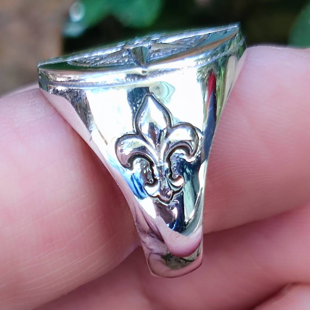 Anello etnico artigianale in argento 925 - REMDA