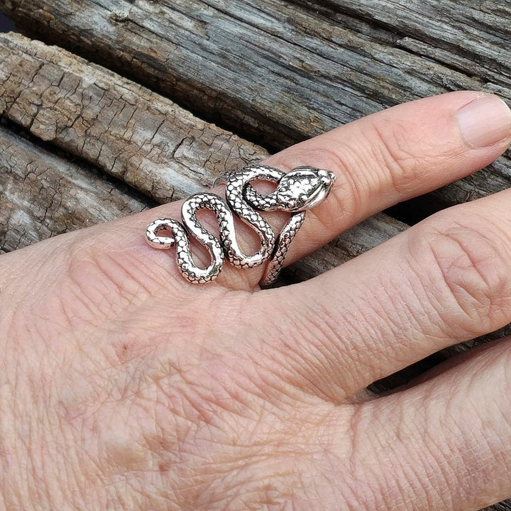 ANELLO SERPENTE in argento 925 - NEILA