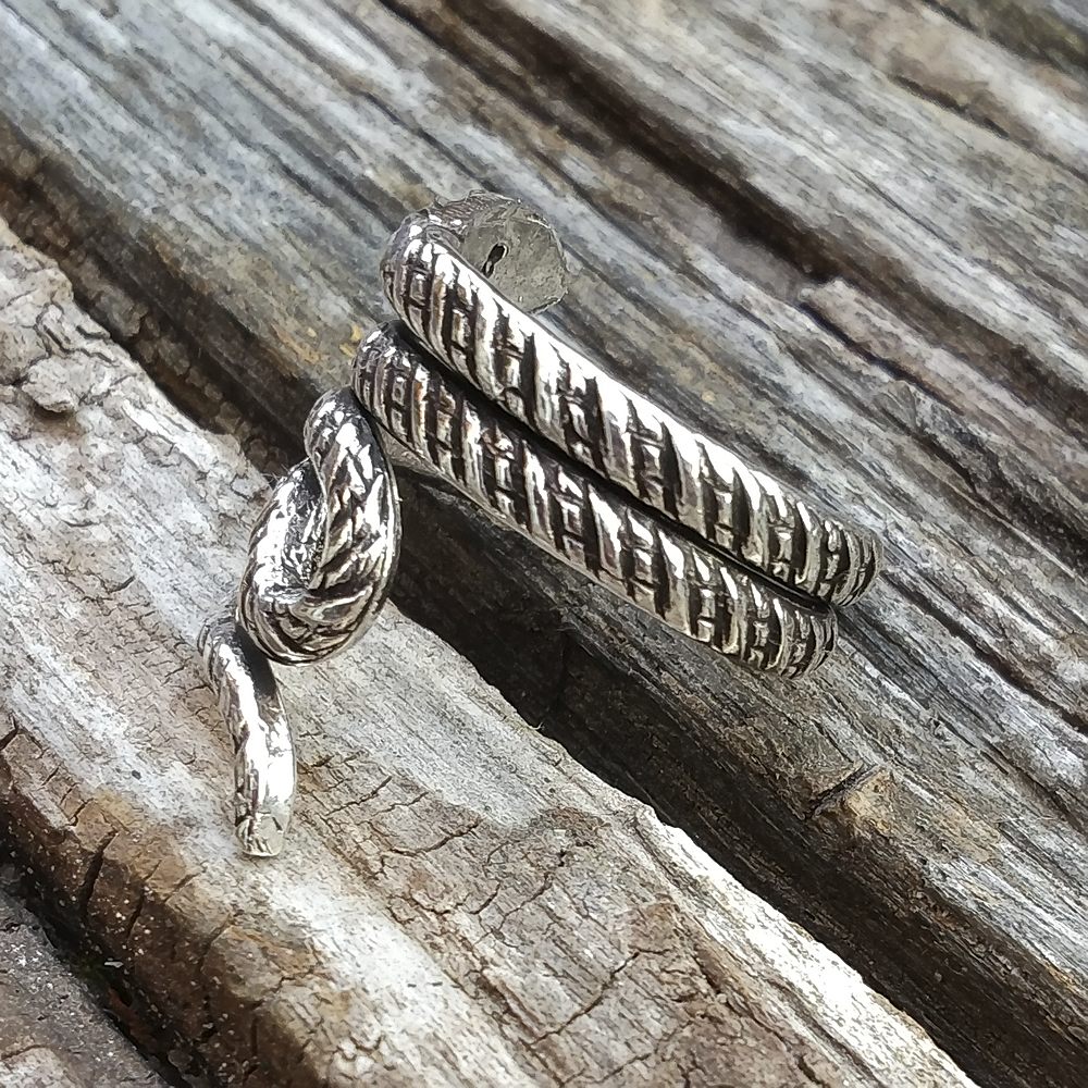 ANELLO SERPENTE in argento