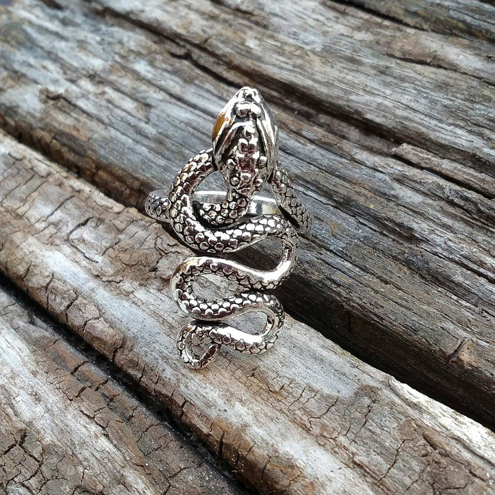 ANELLO SERPENTE in argento 925 - NEILA
