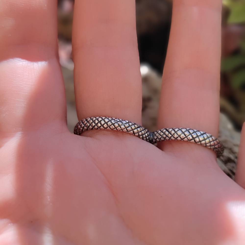 Anello in argento 925 serpenti - PATRAPALI