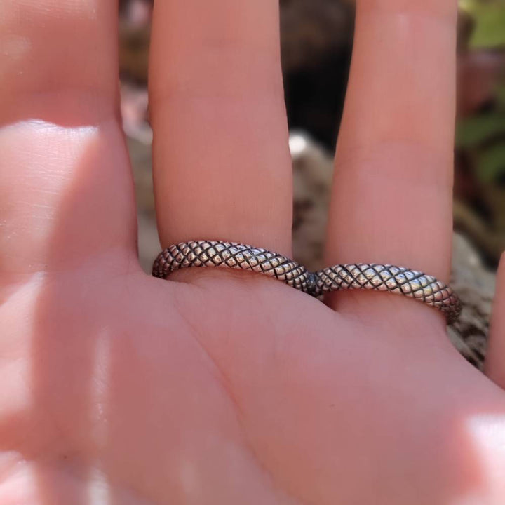 Anello in argento 925 serpenti - PATRAPALI