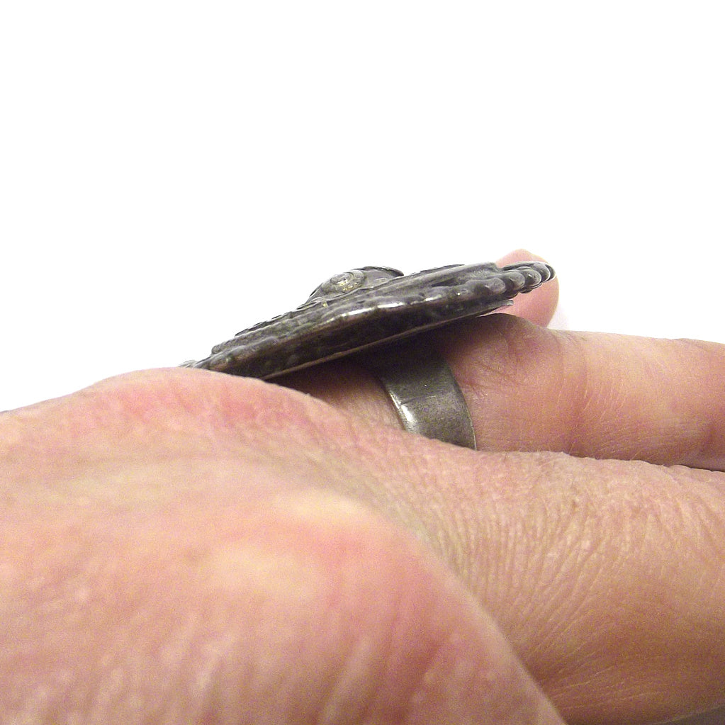 Anello Afghano antico argento 925 - SUKWAN