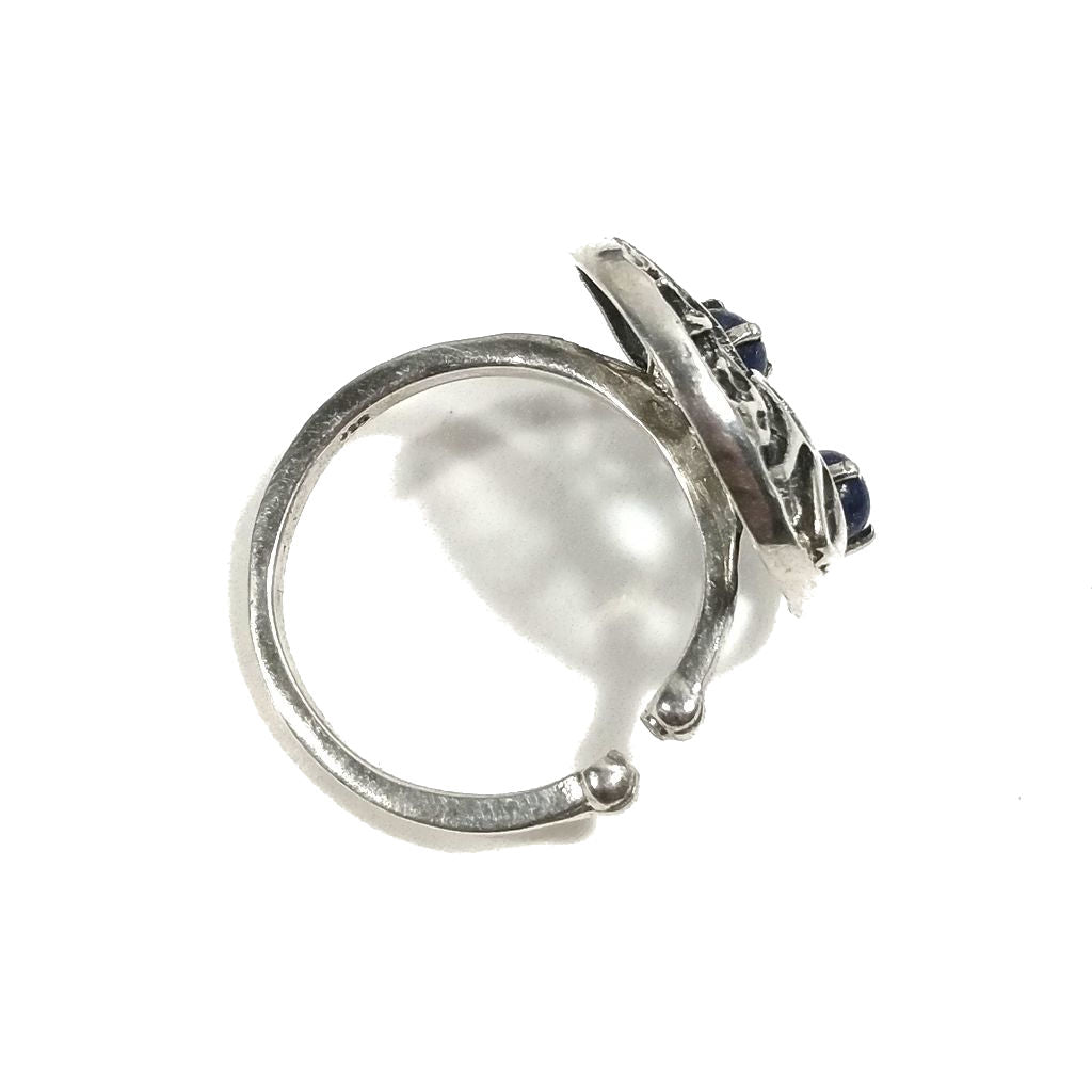 ANELLO artigianale in argento 925 ANELLO artigianale Lapislazzuli | Albero della vita