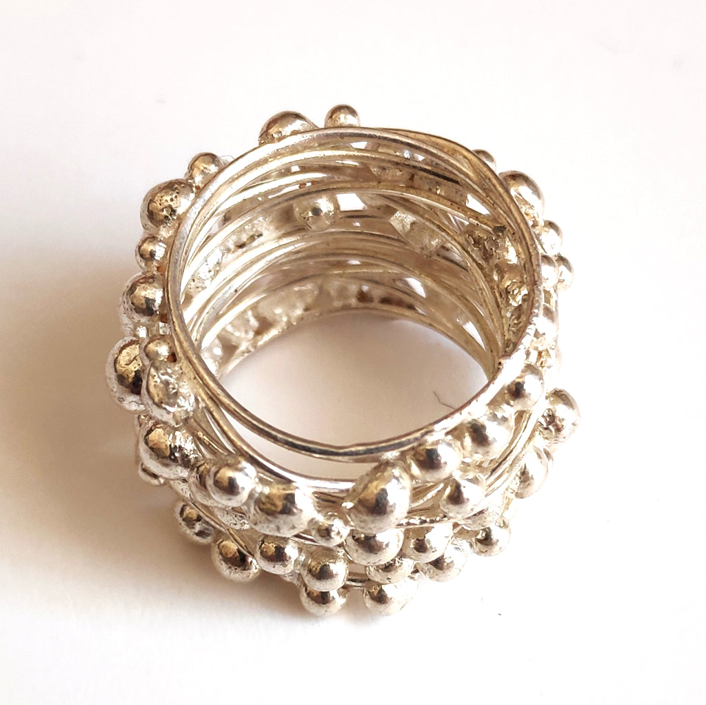 Anello d'argento in argento 925 Anello fascia | GIOIELLI IN ARGENTO