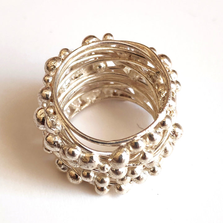 Anello d'argento in argento 925 Anello fascia | GIOIELLI IN ARGENTO
