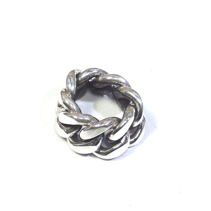 ANELLO CATENA gourmette|groumette argento uomo/donna