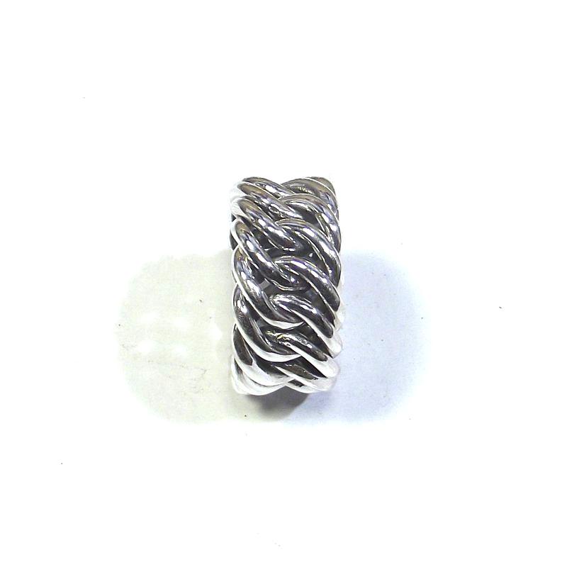 ANELLO CATENA gourmette|groumette argento uomo/donna