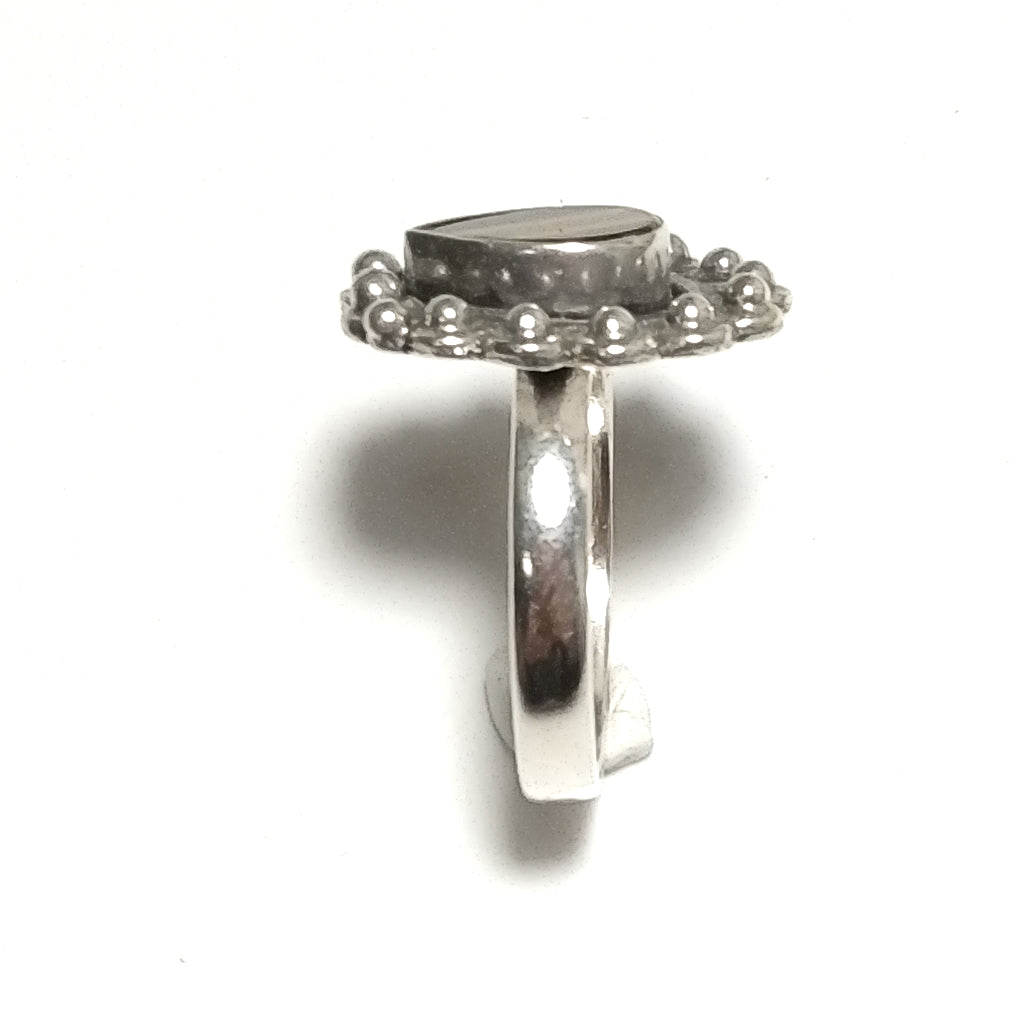 ANELLO ETNICO in argento 925 ANELLO artigianale Occhio di Tigre | GIOIELLI IN ARGENTO