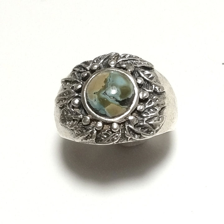 ANELLO ETNICO in argento 925 ANELLO artigianale Turchese | GIOIELLI IN ARGENTO