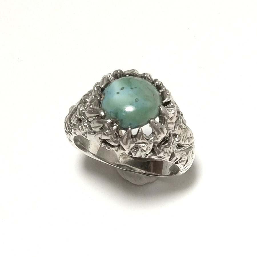 ANELLO ETNICO in argento 925 ANELLO artigianale Turchese | GIOIELLI IN ARGENTO